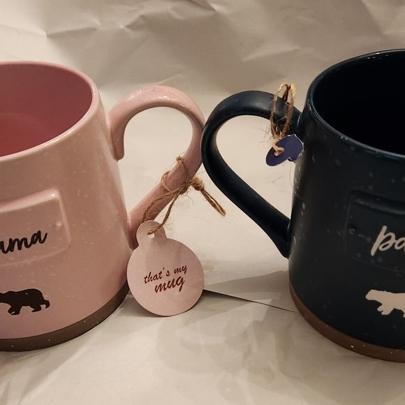 Papa & Mama Coffee Cups, Mr & Mrs spoons & keychains .♡ Great Couples Gift♡ - Picture 8 of 16